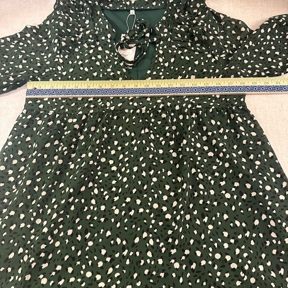 Comely Ruffled Mini Boho Dress Small NWT - Picture 5 of 7